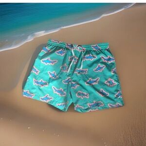 Men’s Chubbies Neon Shark Swimtrunks Size XL​​
